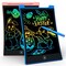 2 Pack LCD Writing Tablet, Colorful Toddler Drawing Pad Doodle Board Erasable, Educational Learning Toys Birthday Gifts for Boys Girls Age 3 4 5 6 7 8 (Blue & Pink)